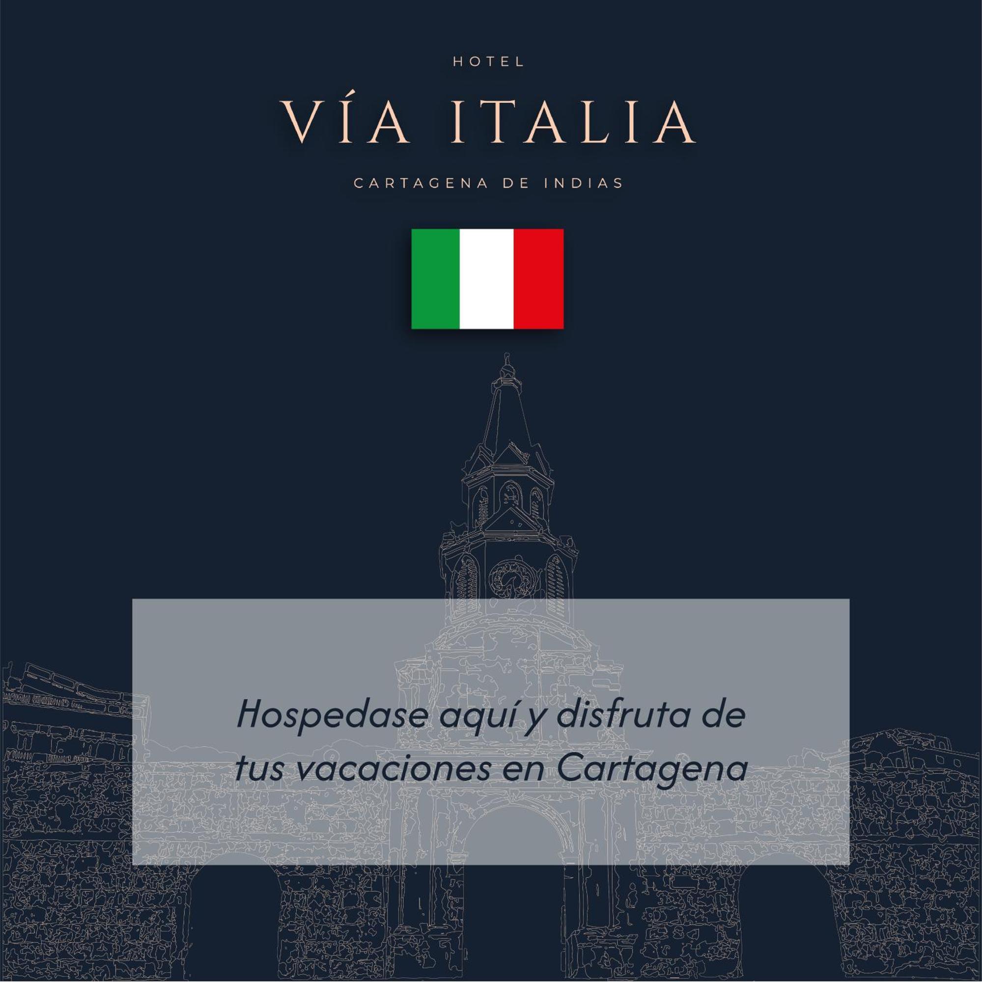 Casa Via Italia Otel Cartagena Dış mekan fotoğraf
